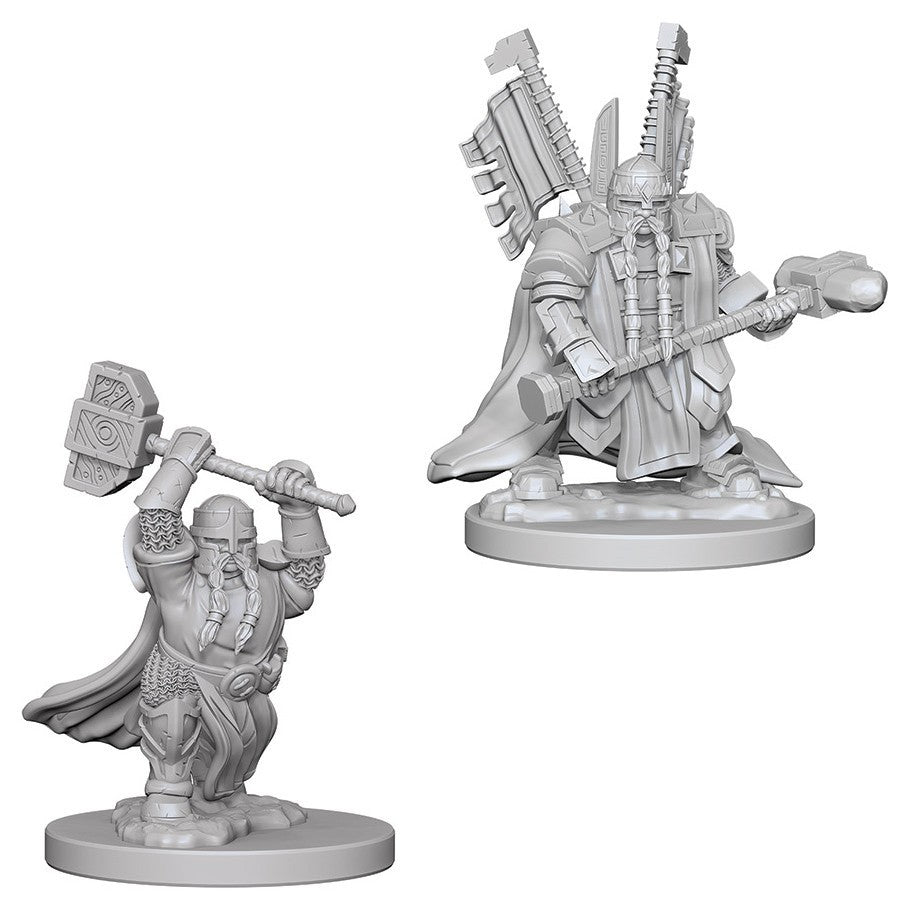 D&D Nolzurs Marvelous: Unpainted Miniatures - Dwarf Male Paladin