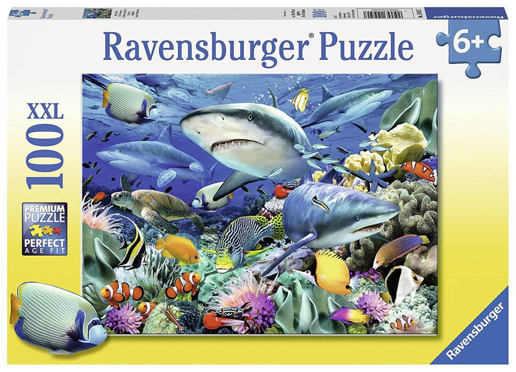 Ravensburger: Reef of the Sharks (100pc Jigsaw) Board Game