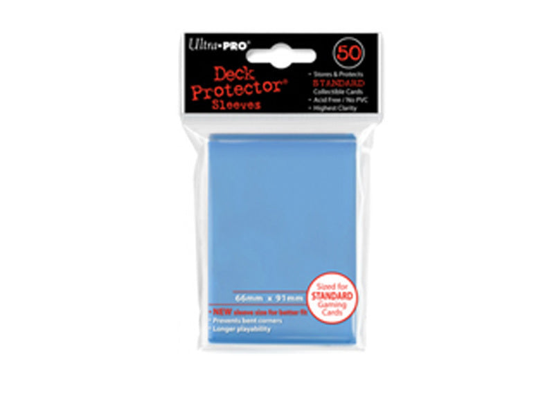 Ultra Pro Solid Deck Protectors: Light Blue (50)