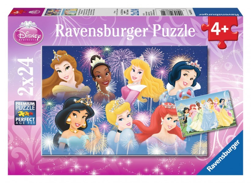 Ravensburger: Disney Princess Gathering (2x24pc Jigsaws) Board Game
