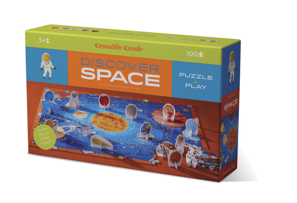 Crocodile Creek: Discover Puzzle - Space (100pc Jigsaw) Board Game