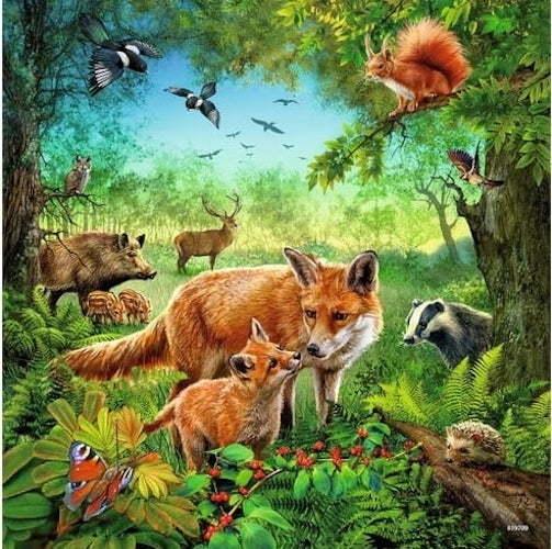 Ravensburger: Animals of the Earth (3x49pc Jigsaws) Board Game