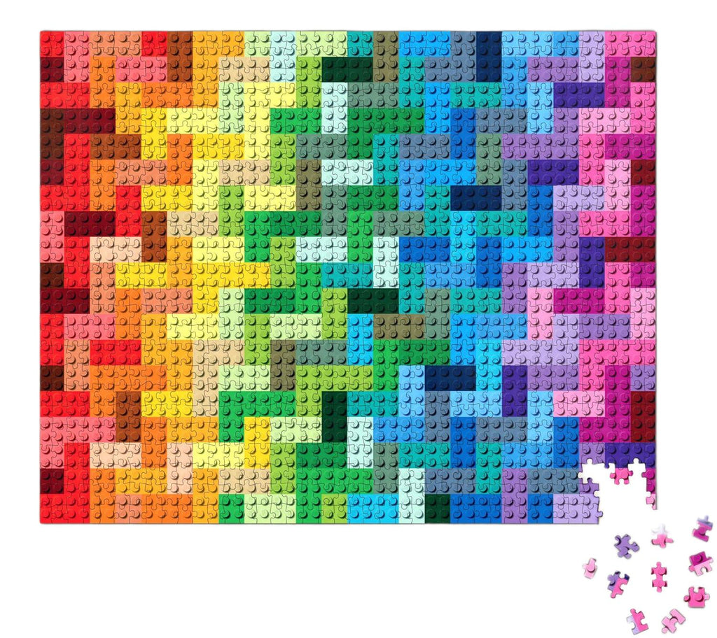 LEGO: Rainbow Bricks Puzzle (1000pc Jigsaw) Board Game