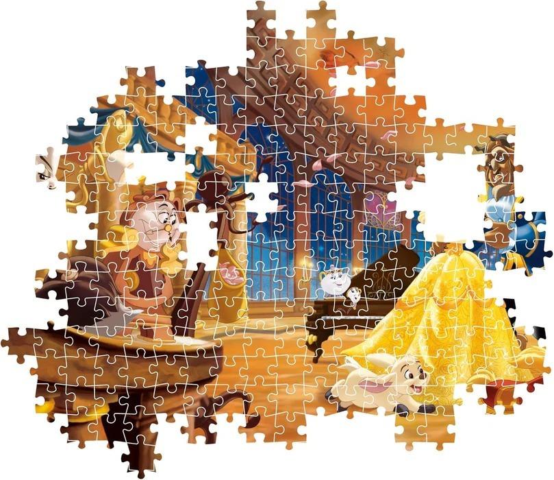 Clementoni: Disney Belle and The Beast - Puzzle (1000pc Jigsaw) Board Game