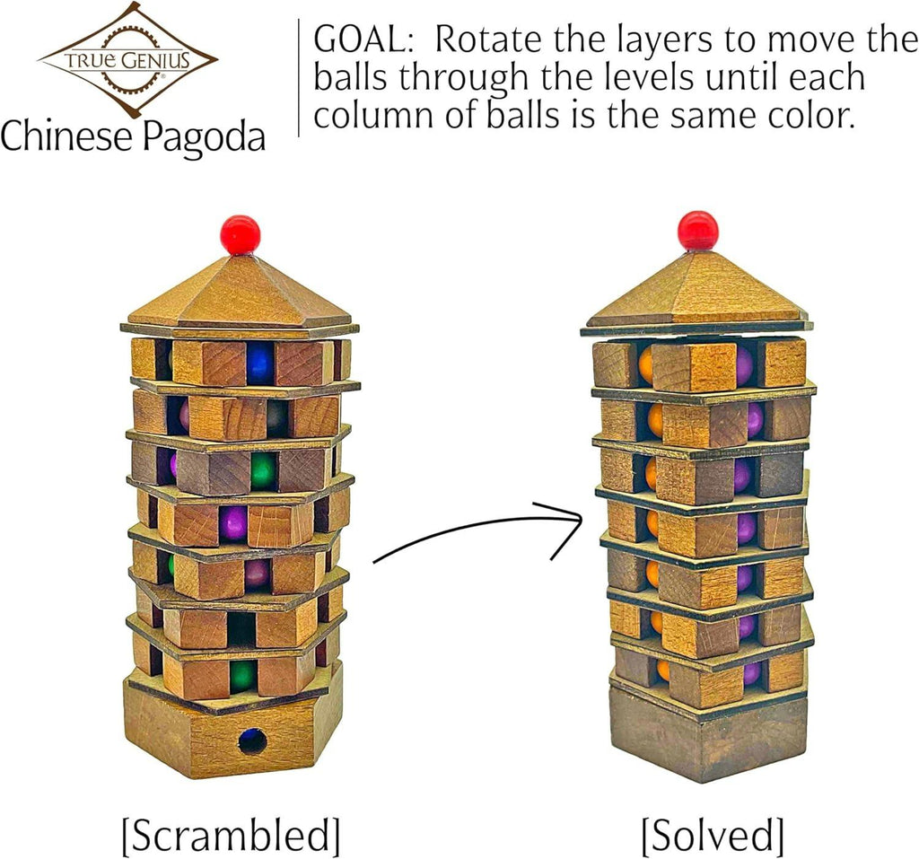 Project Genius: Chinese Pagoda Board Game