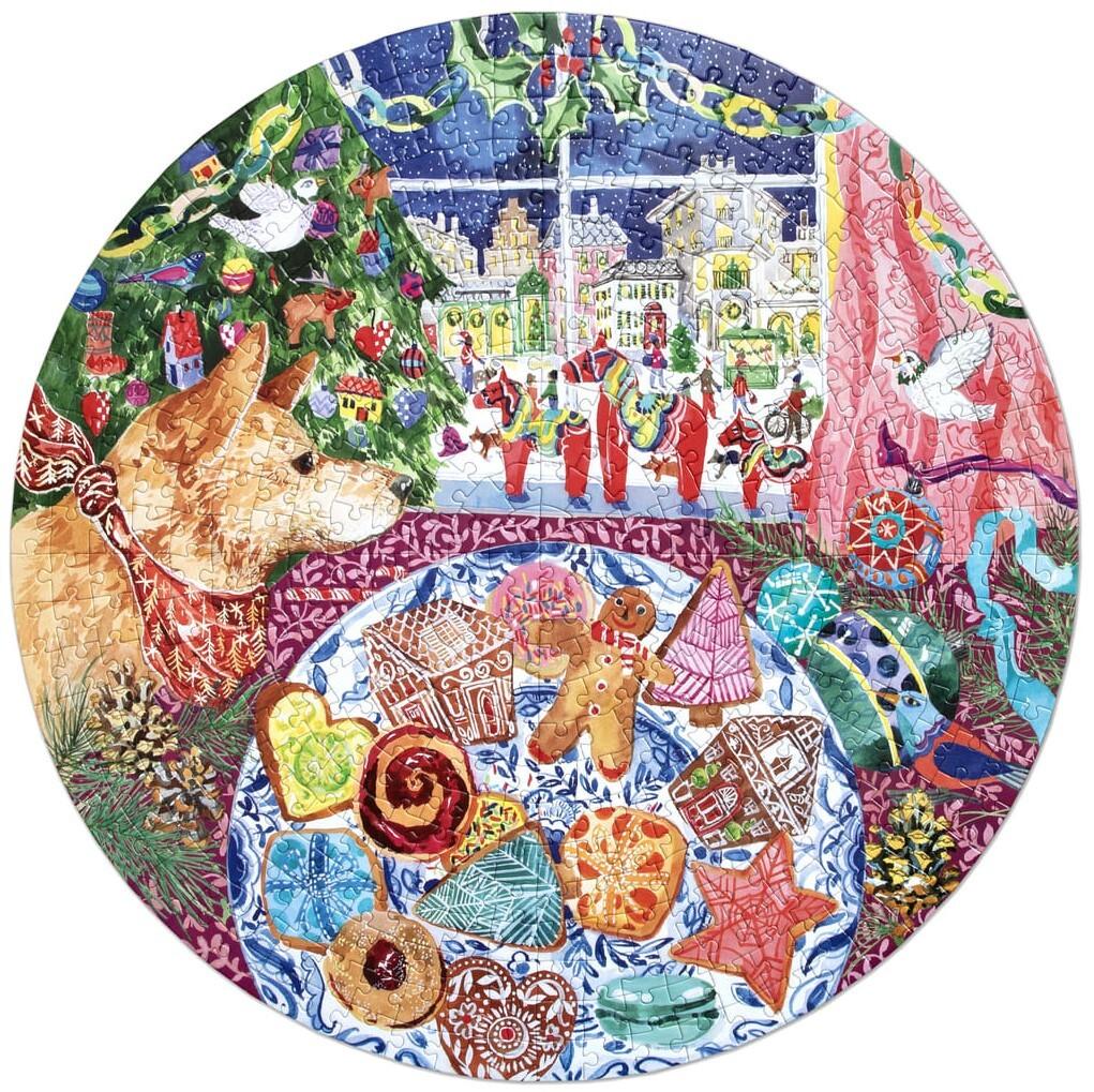 eeBoo: Christmas Cookies - Puzzle (500pc Jigsaw) Board Game