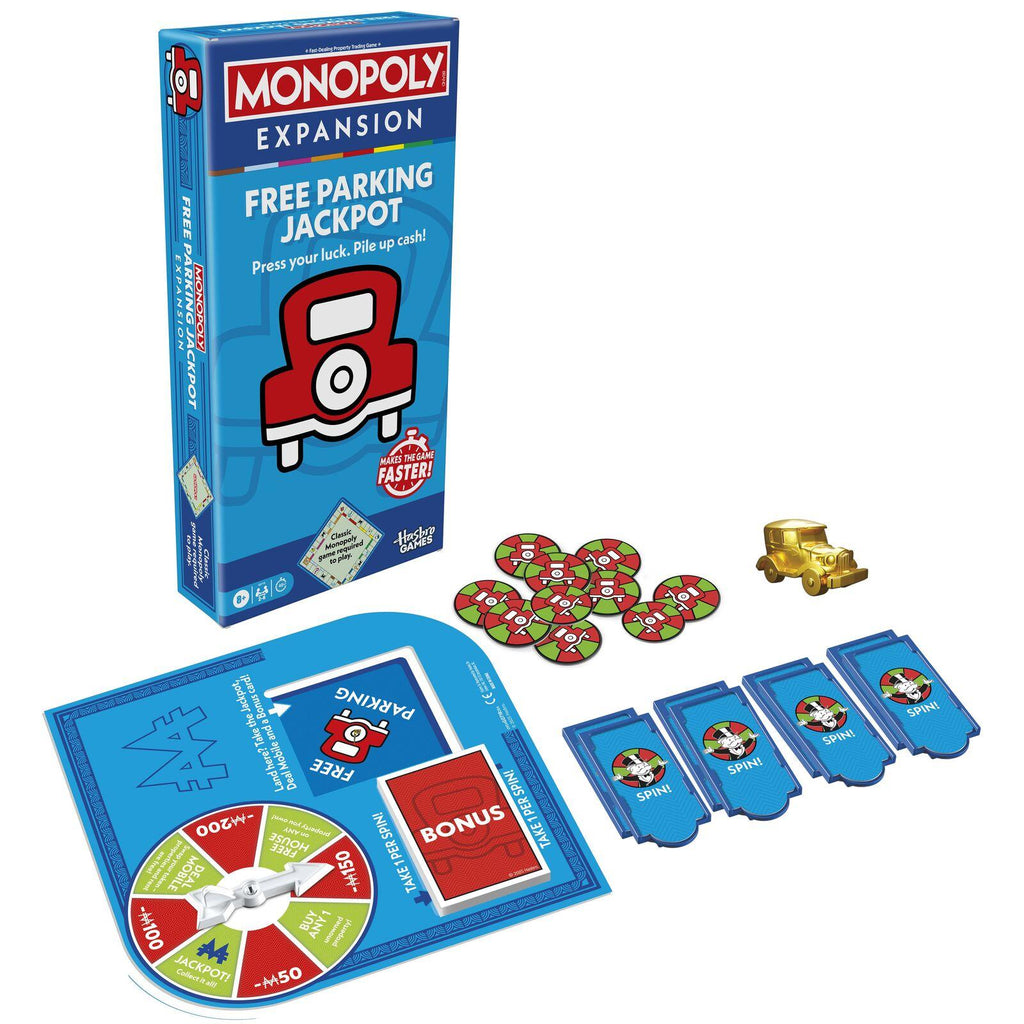 Monopoly - Free Parking Jackpot Board Game