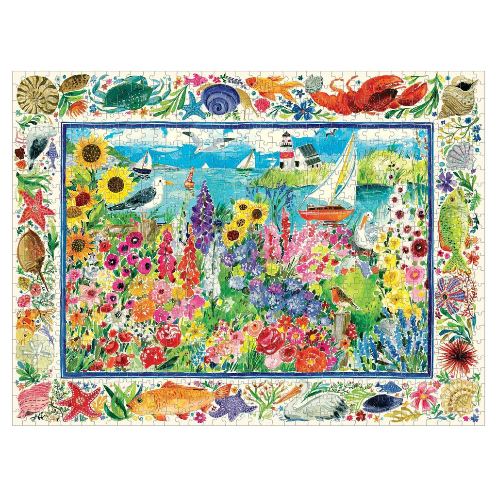 eeBoo: Seagull Garden (1000pc Jigsaw) Board Game