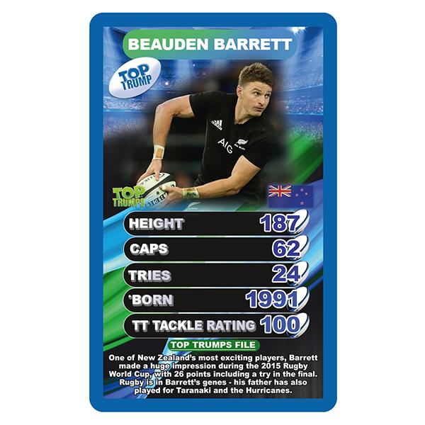 Top Trumps Classics: World Rugby Stars Board Game