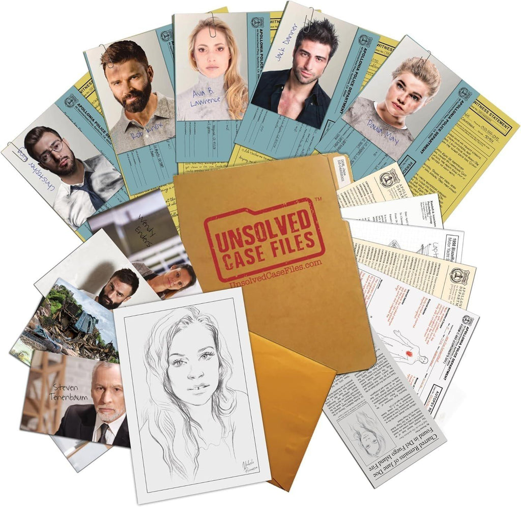Unsolved Case Files: Jane Doe Board Game
