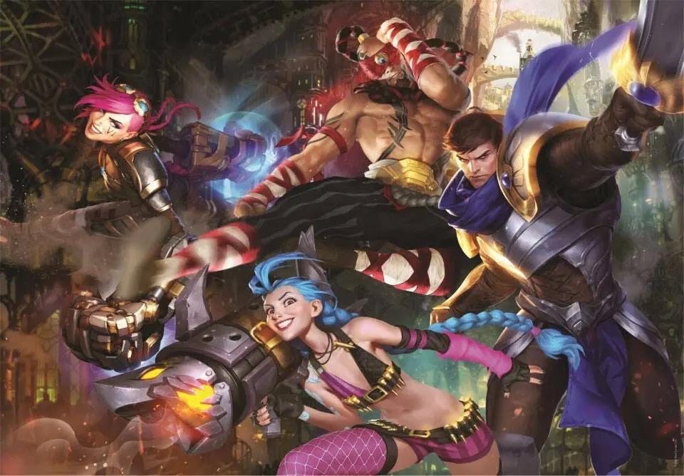 Clementoni: League of Legends - Puzzle (500pc Jigsaw) Board Game
