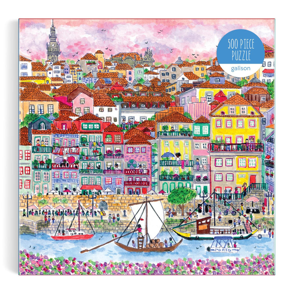 Galison: Summer in Portugal - 500 Piece Puzzle Board Game
