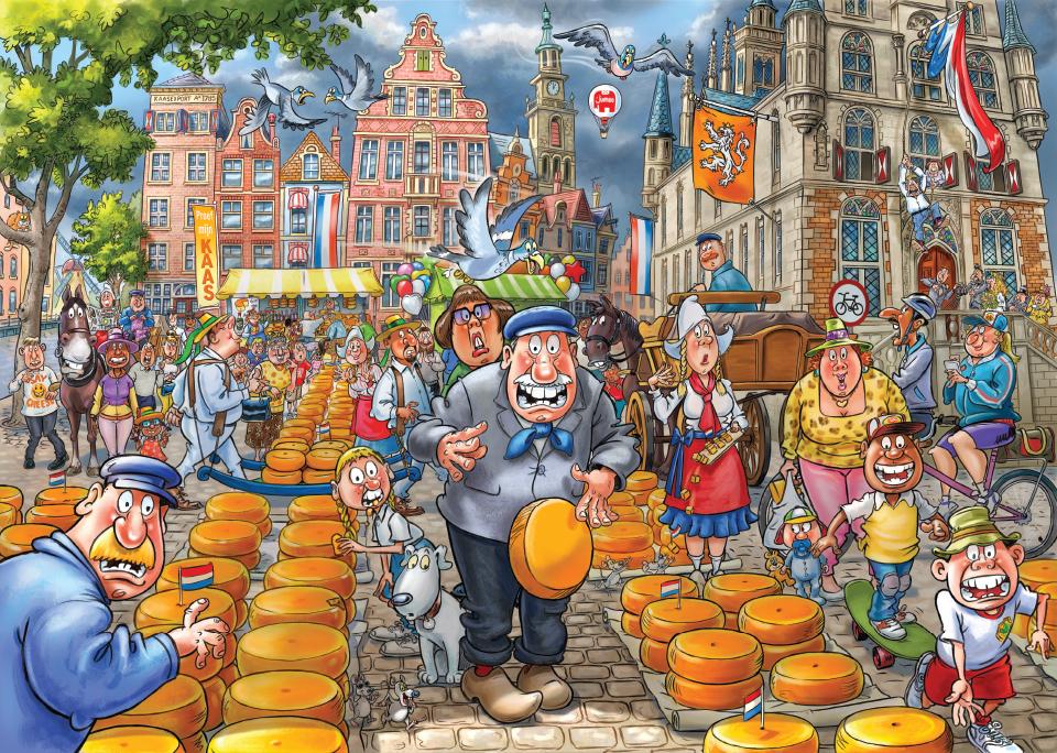 Wasgij? Original #38: Market Meltdown! (1000pc Jigsaw) Board Game