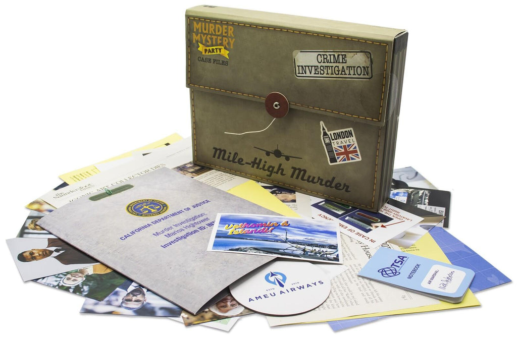 Murder Mystery Party: Case File - Mile High Murder Board Game
