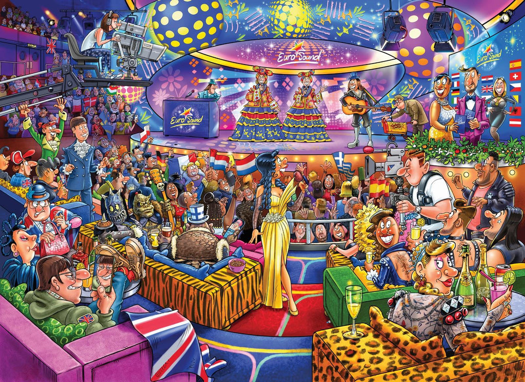 Wasgij? Mystery #25: Eurosound Concert (1000pc Jigsaw) Board Game