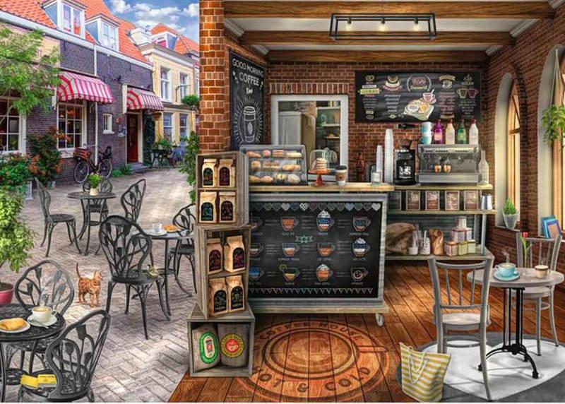 Ravensburger: Quaint Cafe (1000pc Jigsaw) Board Game
