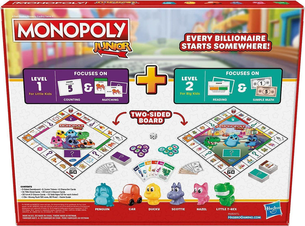 Monopoly Junior - 2 Games in 1