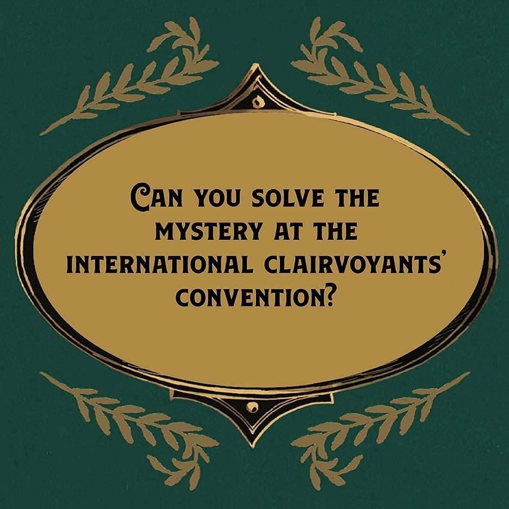 Chronicle Books: Murder Most Puzzling - The Clairvoyants' Convention Puzzle (500pc Jigsaw) Board Game