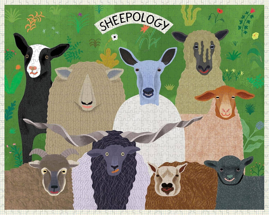 Princeton Architectural Press: Sheepology Puzzle (1000pc Jigsaw) Board Game