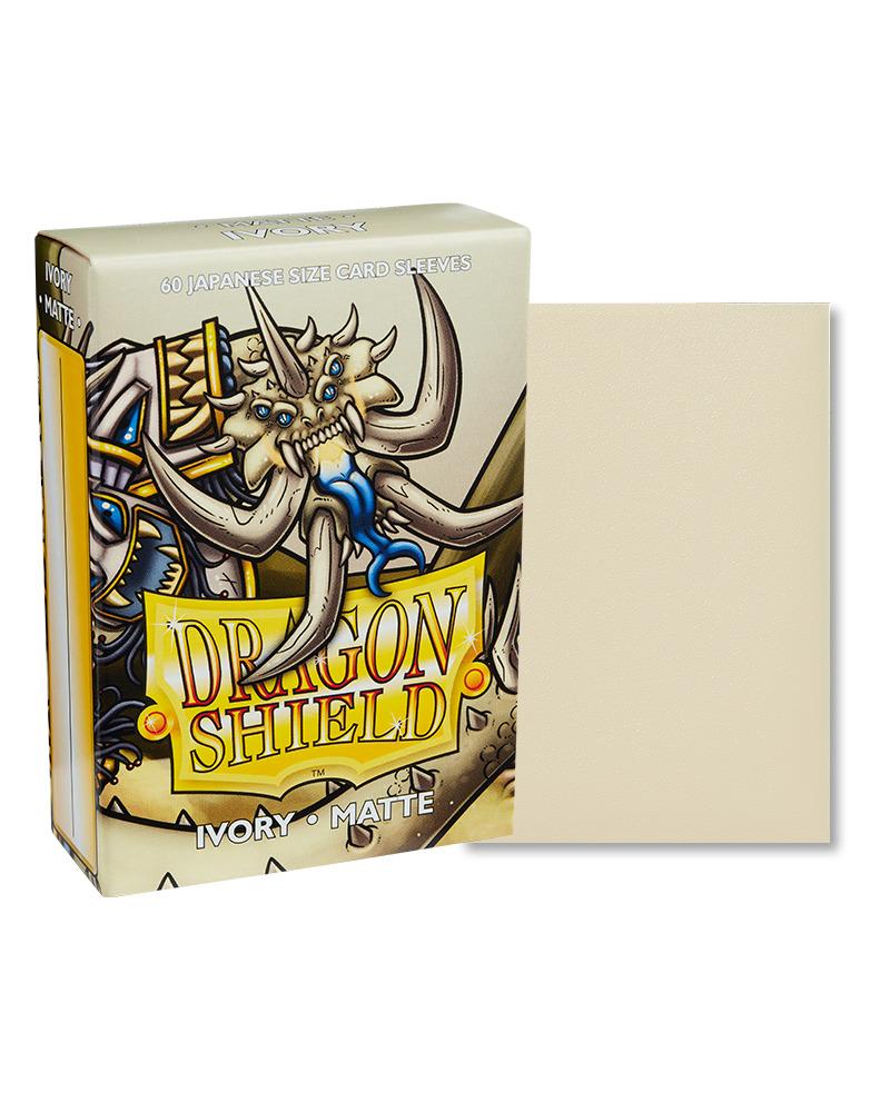Dragon Shield: Matte Ivory Sleeves - Japanese Size