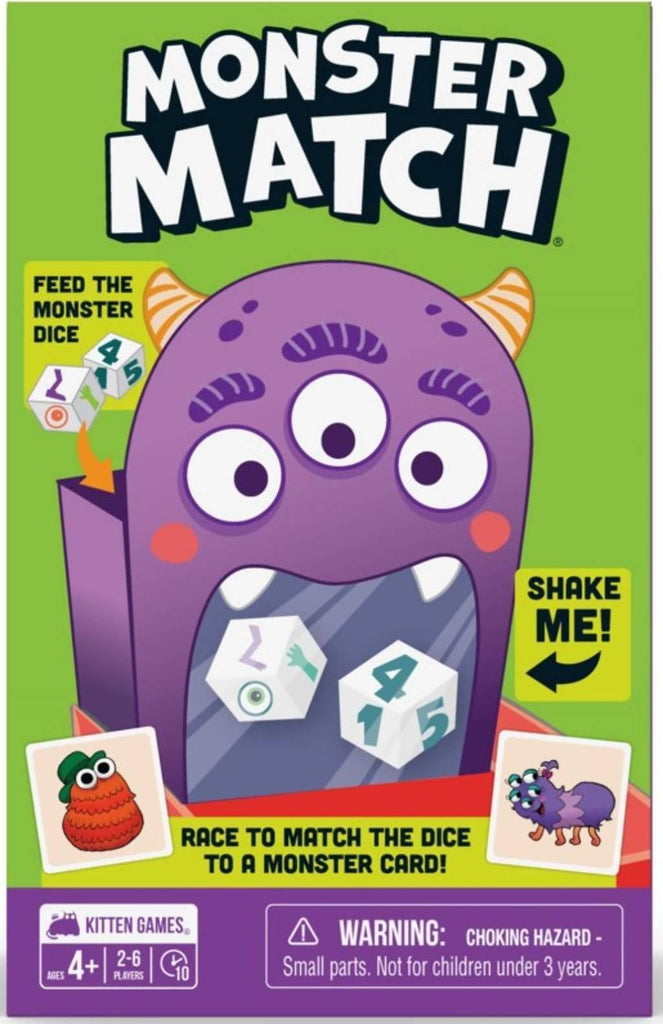 Monster Match (By Exploding Kittens) Board Game