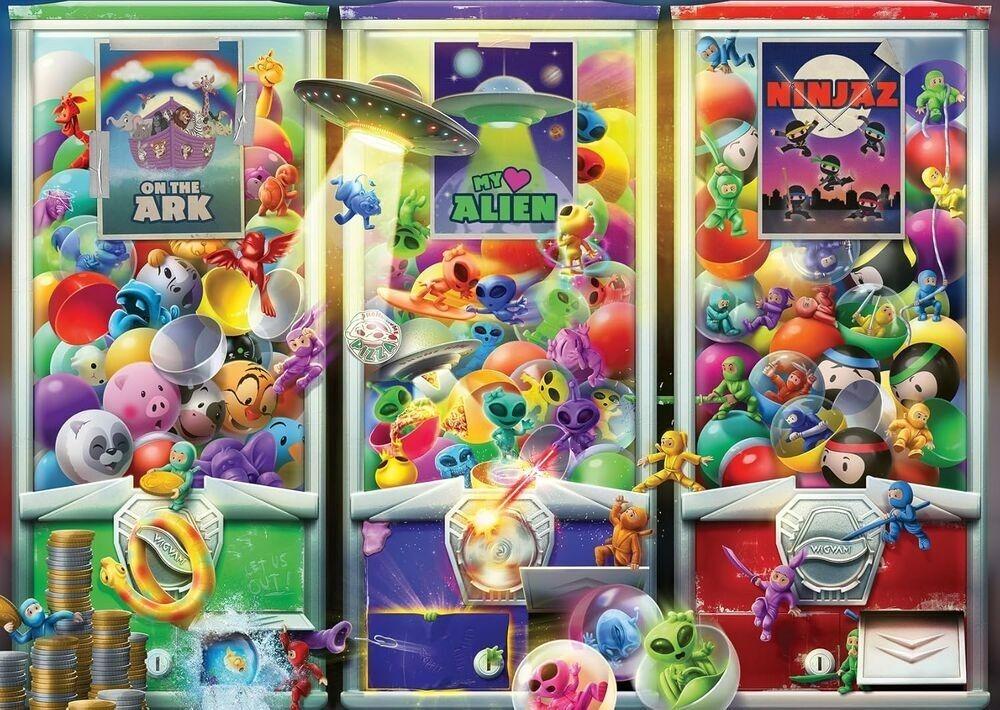 Ravensburger: Animals Aliens and Ninjas Puzzle (1000pc Jigsaw) Board Game