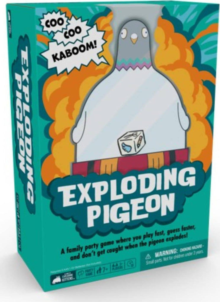 Exploding Pigeon (By Exploding Kittens) Board Game