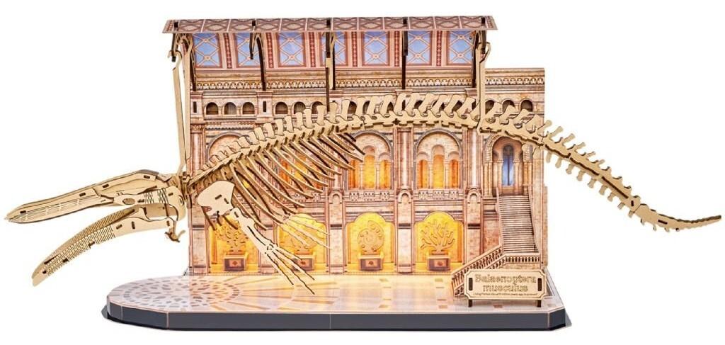 CubicFun: 3D Natural Museum - Blue Whale (285pc) Board Game