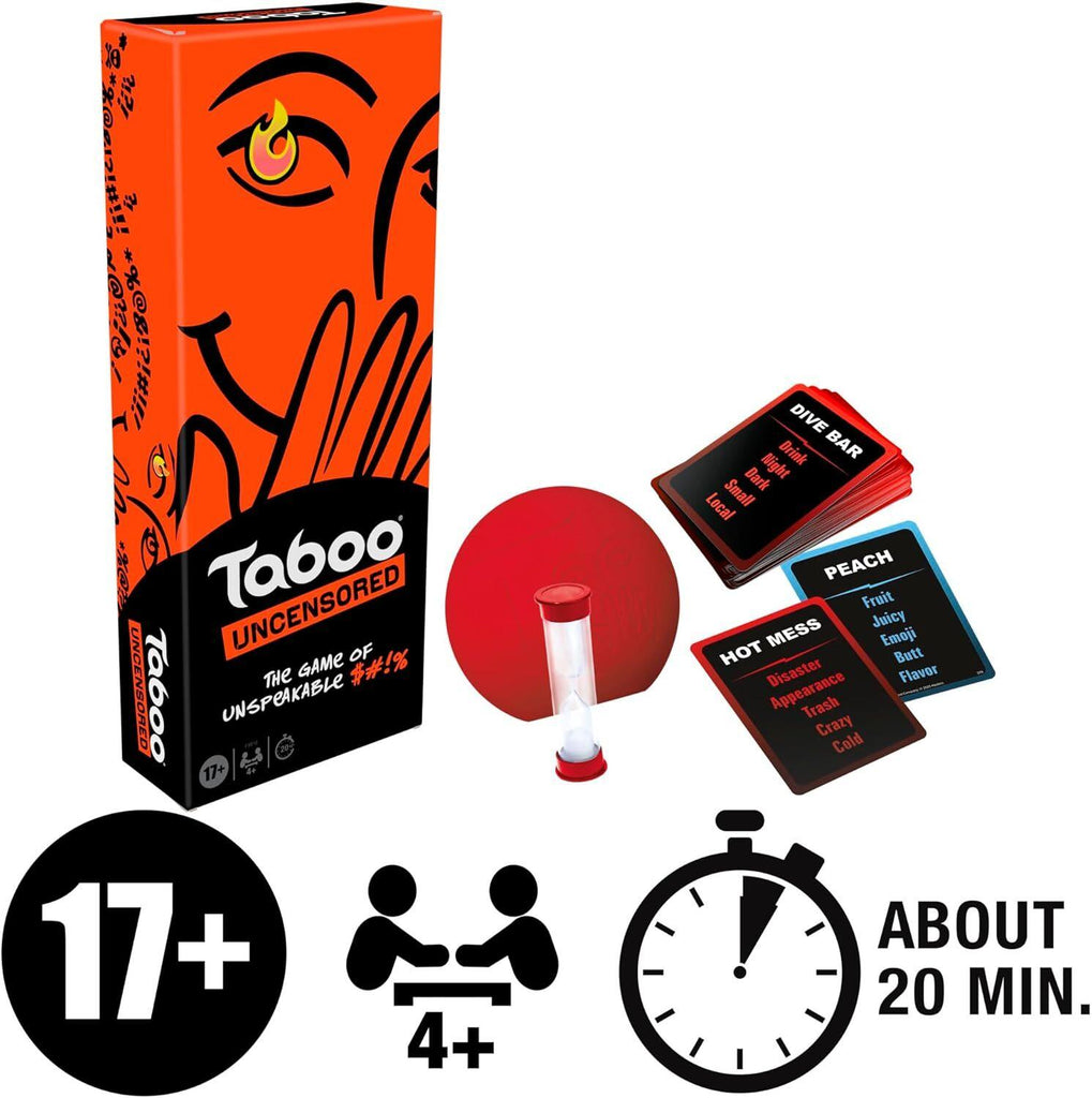 Taboo: Uncensored - Adults Only Edition Board Game