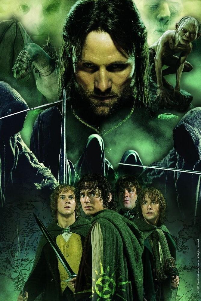 Clementoni: Lord of the Rings - Ruins of the Watchtower Puzzle (1000pc Jigsaw) Board Game