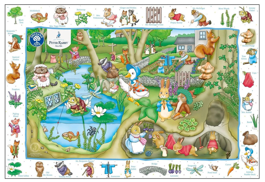 Orchard: Peter Rabbit - World of Peter Rabbit (50pc Jigsaw) Board Game