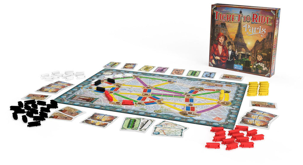 Ticket to Ride - Paris Board Game
