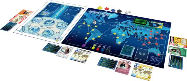 Pandemic Board Game Expansion: In the Lab