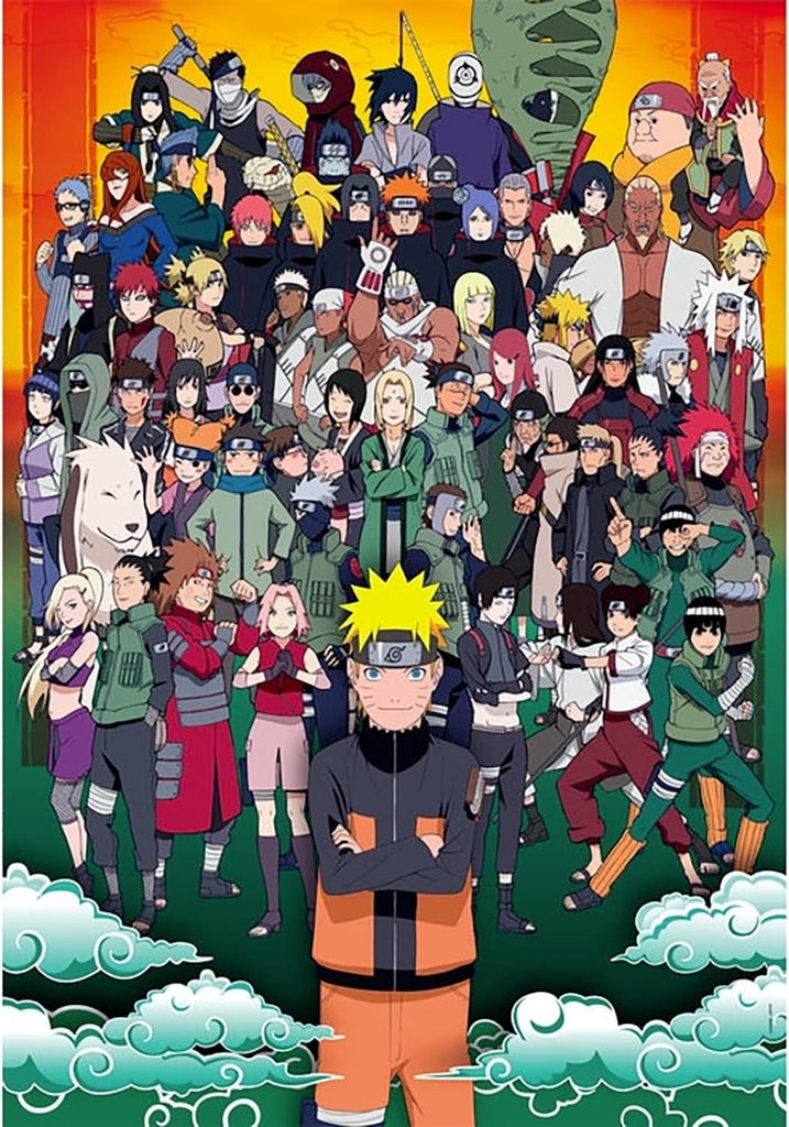 Clementoni: Naruto Shippuden Puzzle (1500pc Jigsaw) Board Game