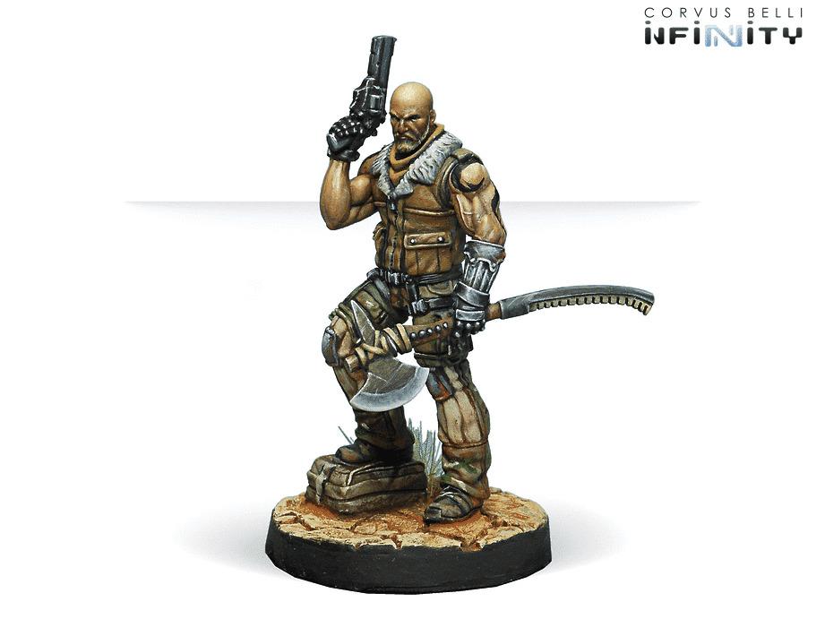 Infinity: Ariadna - Roger Van Zant (Heavy Pistol, AP CCW)