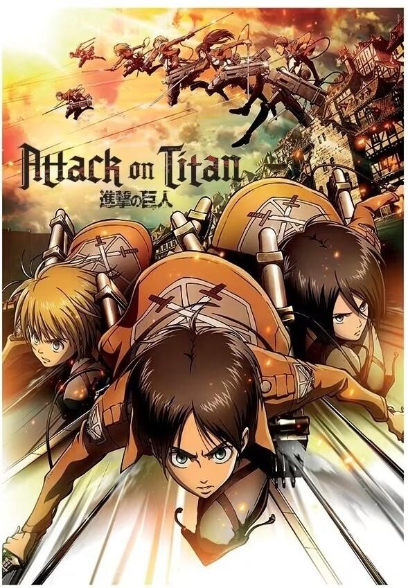 Clementoni: Attack On Titan - Puzzle (1000pc Jigsaw) Board Game