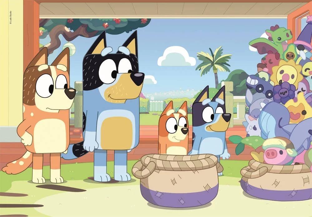 Clementoni: Bluey - Puzzles (2x20pc Jigsaws) Board Game