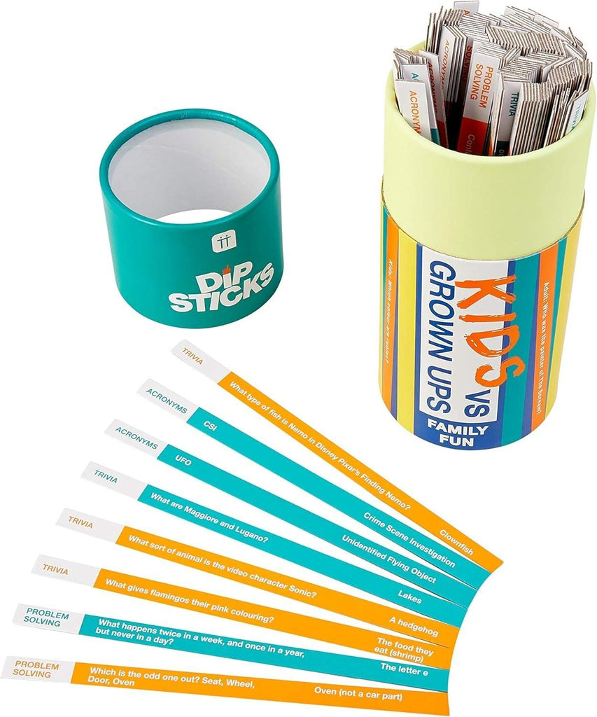 Kids Vs Grown Ups Dipstick Board Game