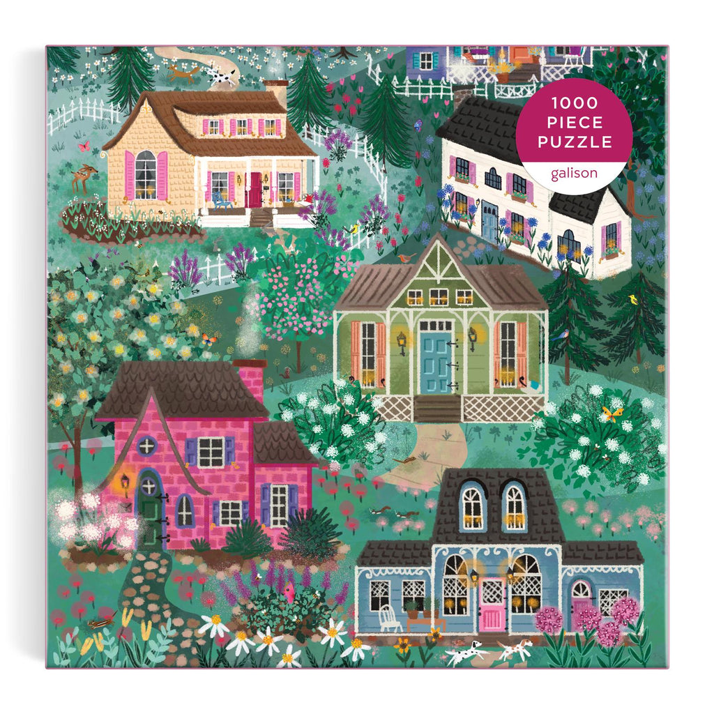 Galison: The Cottage Hills - 1000 Piece Puzzle Board Game