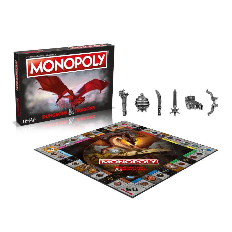 Monopoly - Dungeon & Dragons Edition Board Game