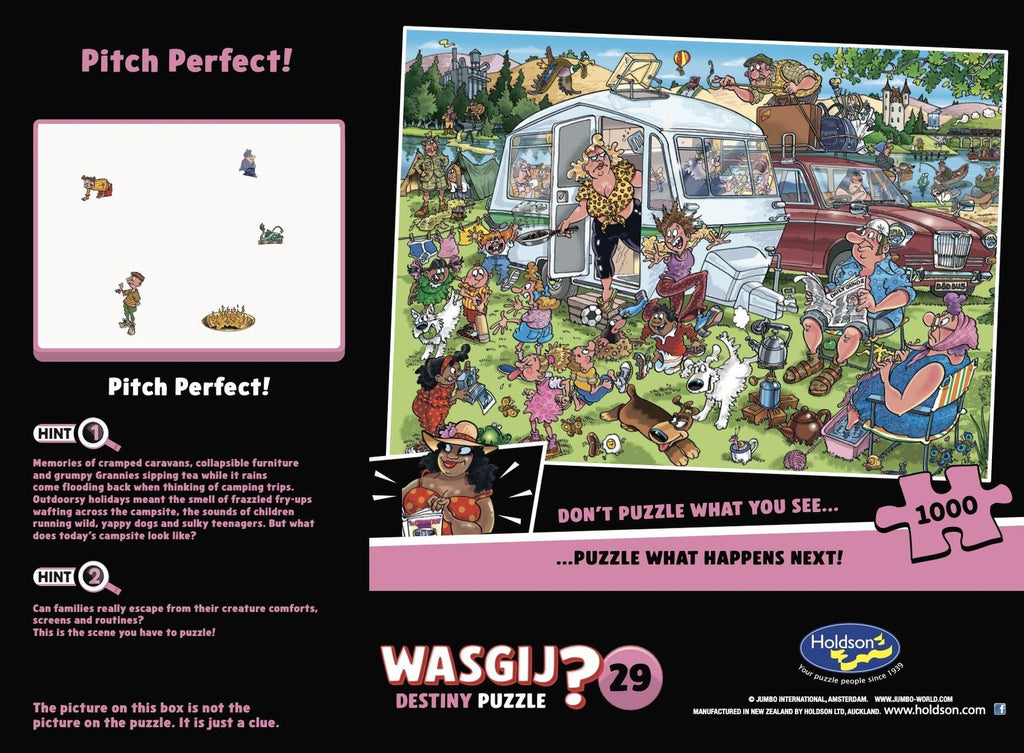 Wasgij Destiny #29: Pitch Perfect Puzzle (1000pc Jigsaw) Board Game