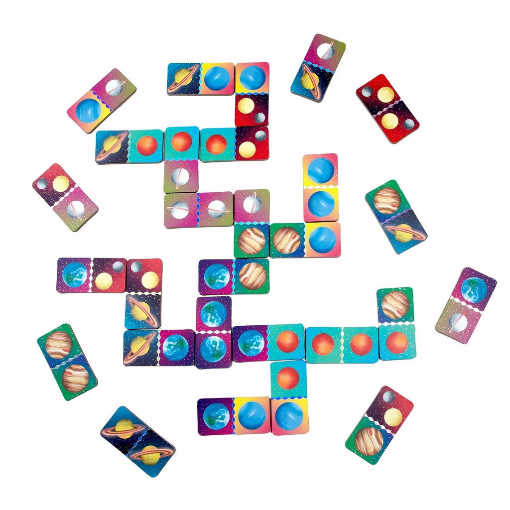 eeBoo: Mini Dominoes - Space Board Game