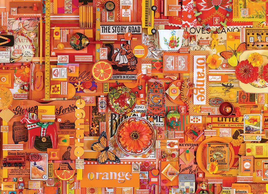 The Rainbow Project: Orange (1000pc Jigsaw) Board Game