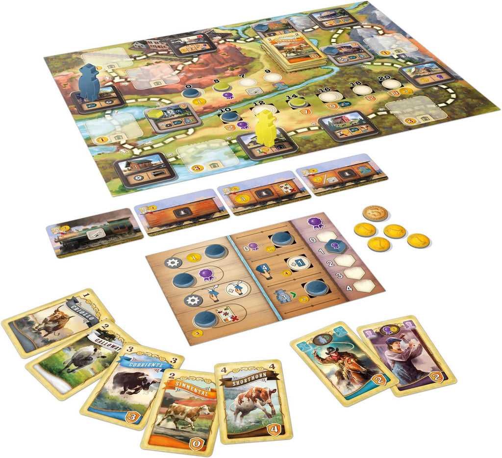 Great Western - Trail El Paso Board Game