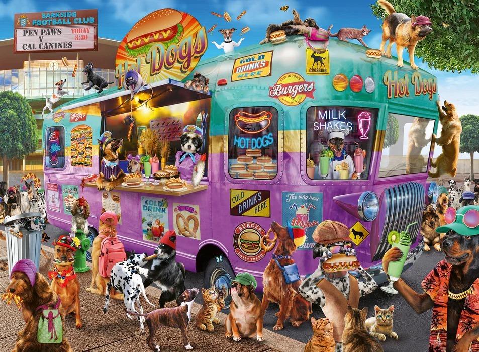 Ravensburger: Hot Diggity Dogs - XXL Piece Puzzle (300pc Jigsaw) Board Game