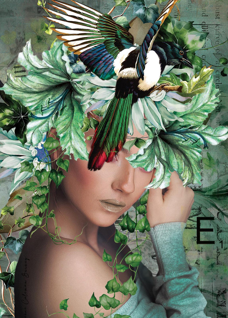 Holdson: Woman in Bloom - Ivy Growing in the Garden Puzzle (1000pc Jigsaw) Board Game