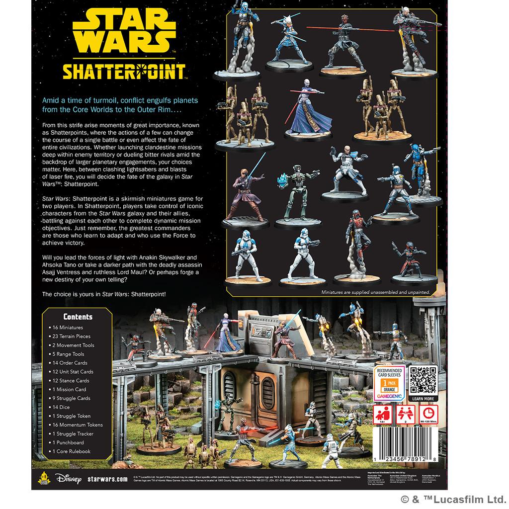 Star Wars - Shatterpoint Board Game