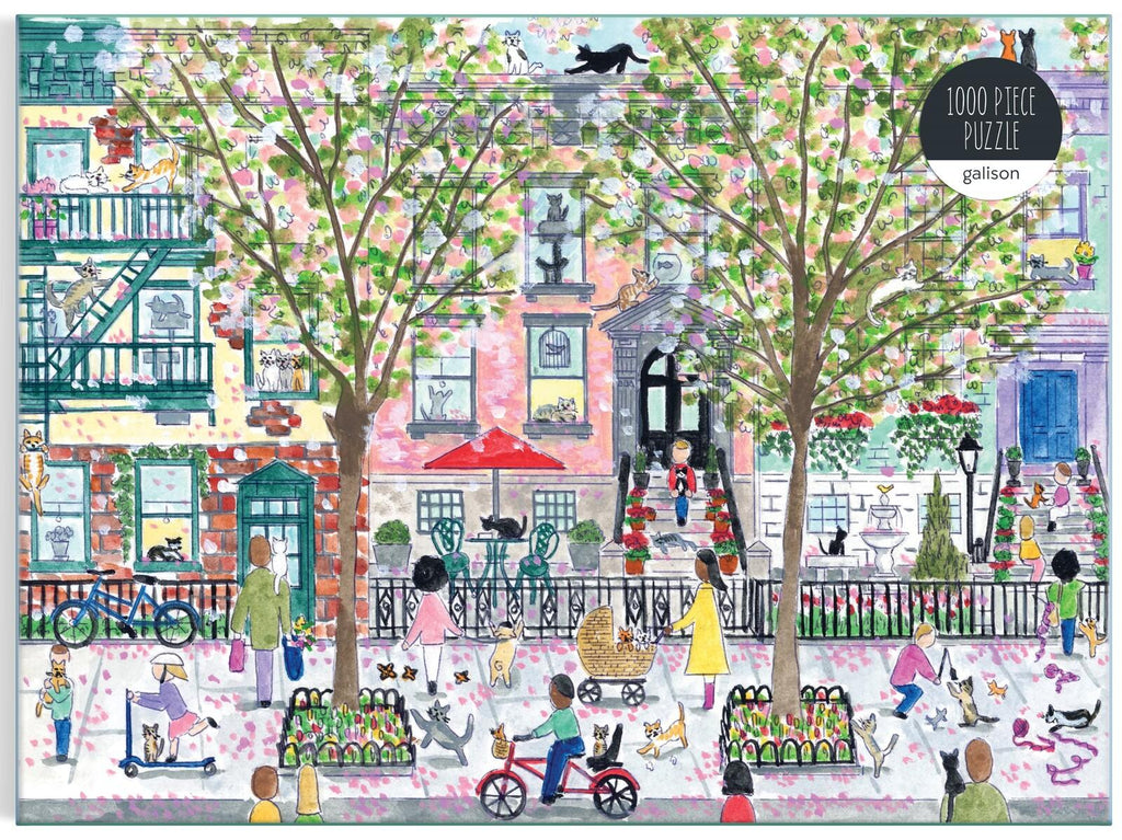 Michael Storrings: Cats in the City (1000pc Jigsaw) Board Game