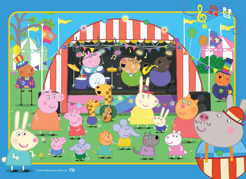 Holdson: Peppa Pig - Frame Tray Puzzles (4x35pc Jigsaws) Board Game