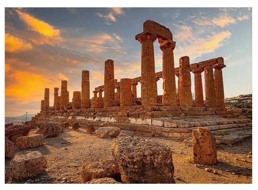 Ravensburger: Valley of the Temples Agrigento Puzzle (1000pc Jigsaw) Board Game
